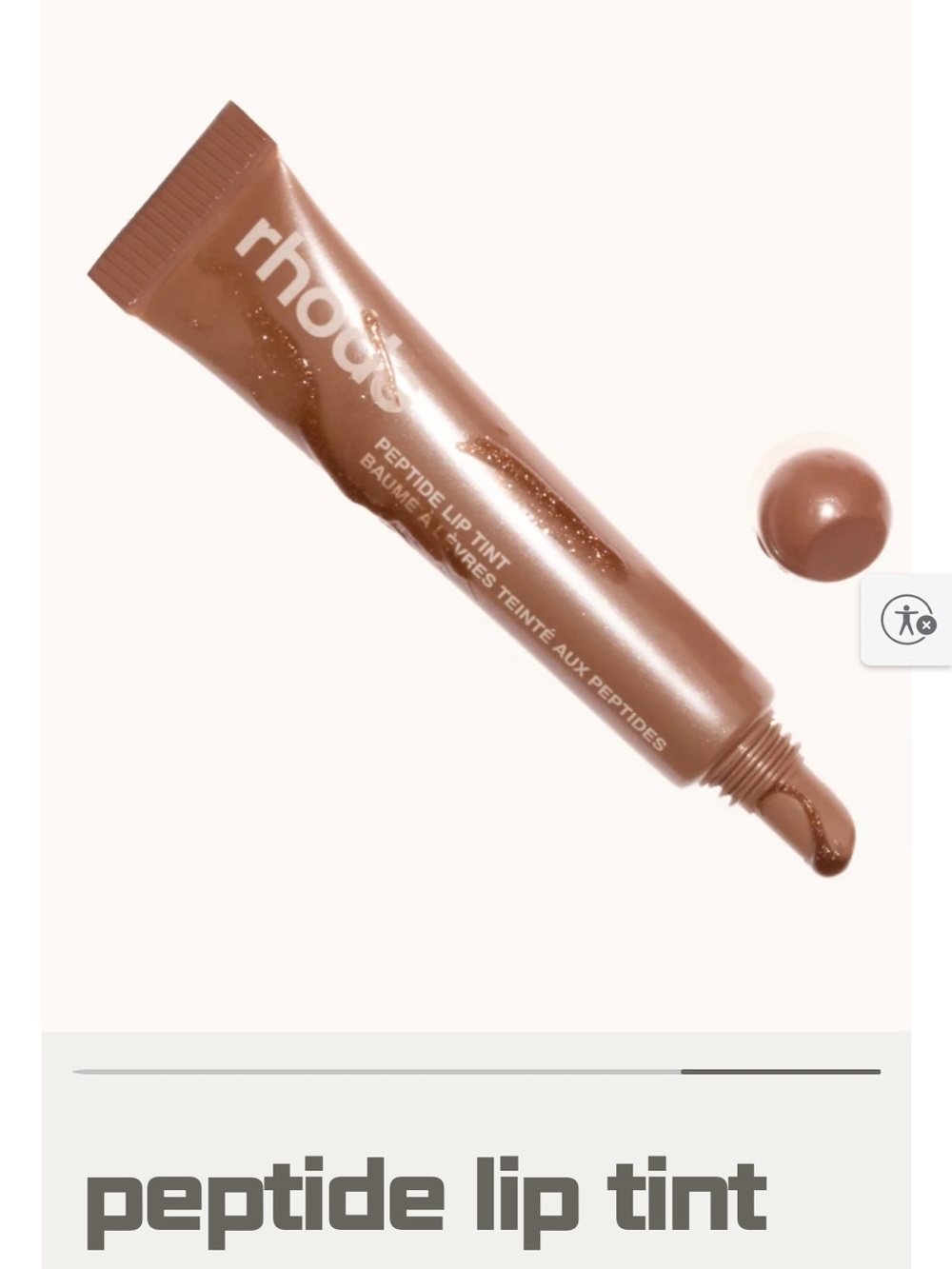 RHODE Peptide Lip Tint — Sweet Apple Limited Edition x Alexandra Leclerc